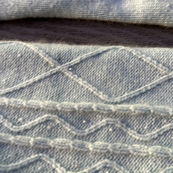 Charter Club Embellished Beaded Sweater & Scarf Set - Picture 3 of 7